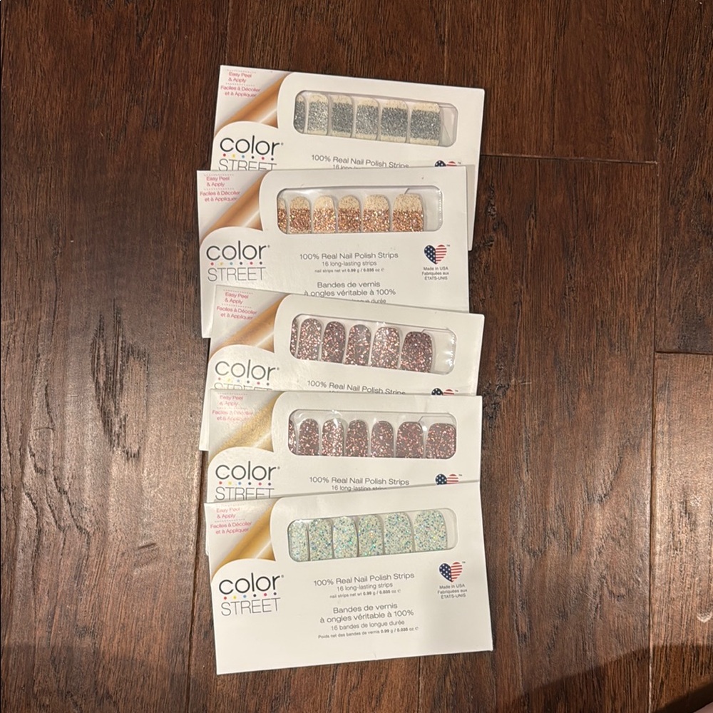 Color Street Nail Polish Strips Set